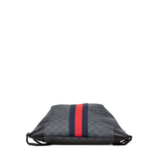 GUCCI Authentic Black Leather Backpack - Picture 3 of 9